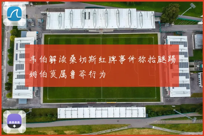 韦伯解读桑切斯红牌事件称抬腿踢姆伯莫属鲁莽行为